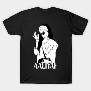 Retro Aaliyah style Classic 80s T-Shirt